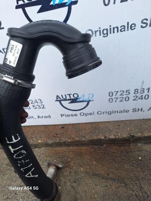 Tubulatura intercooler Opel Astra J 1.7 CDTI A17DTS; A17DTC; A17DTE