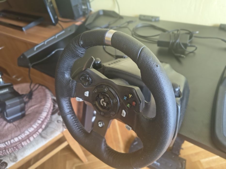 Logitech 920g волан с педали