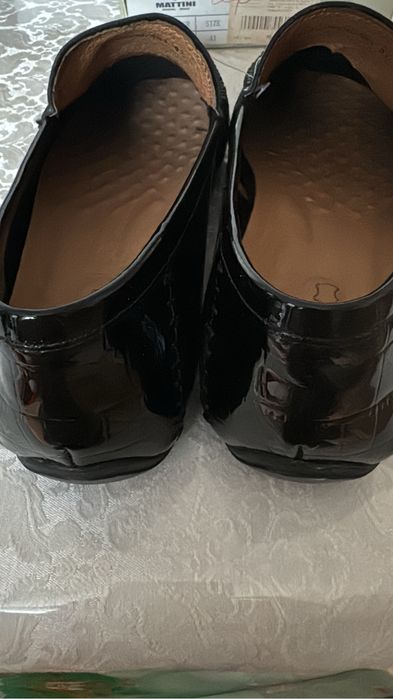 Туфли мужские лаковая кожа