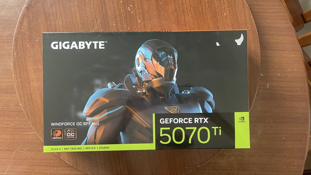Видеокарта RTX 5070Ti Gigabyte Windforce OC SFF 16Gb.