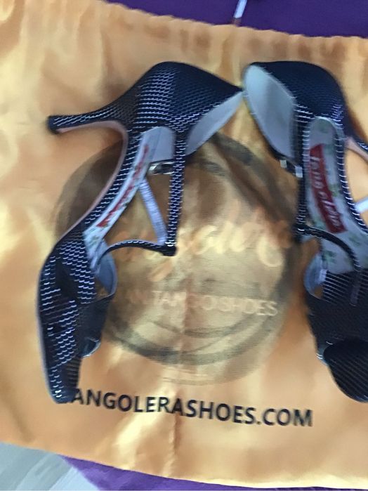 Pantofi de tango nr 37 toc 7 cm Tangolera