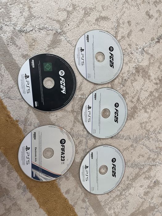 FIFA25, FIFA24, FIFA23 диски для ps5