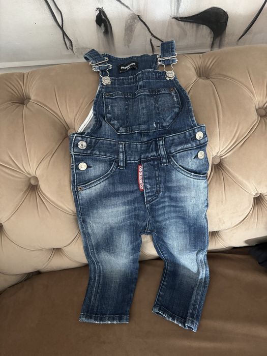 Salopeta blugi Daquared2 original 36m 3ani