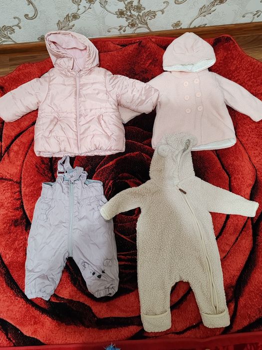 Двойка детская, куртка, комбинезон