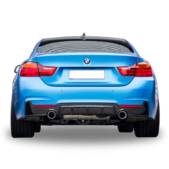 Дифузьор / добавка за задна броня за БМВ Ф32-Ф36 / BMW F32-F36