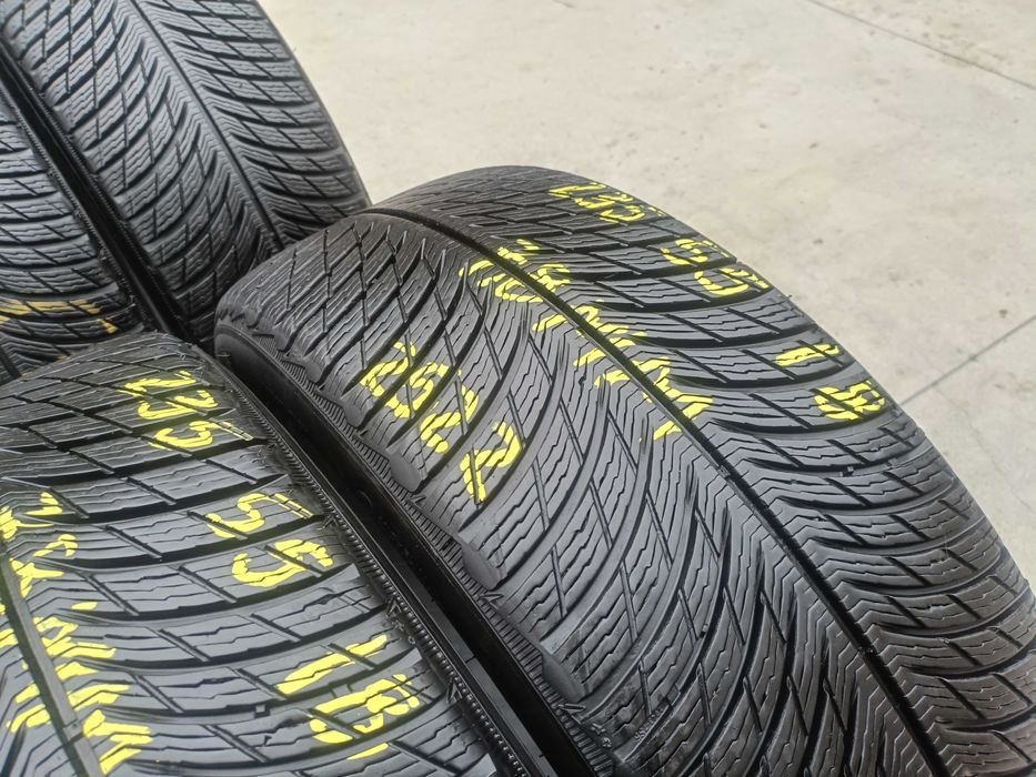 Set 4 anvelope iarna 235 55 18 michelin pilot alpin 5 suv 8 mm 2023