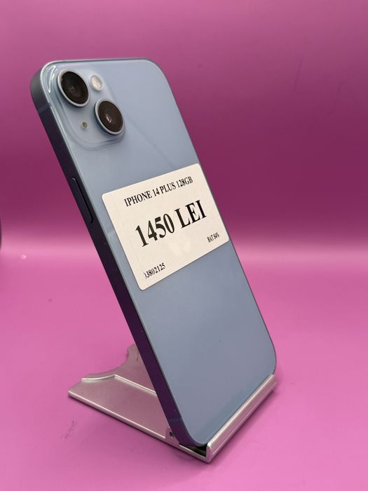 IPHONE 14 plus 128 GB bat 84% •Matei Amanet Margeanului•0380