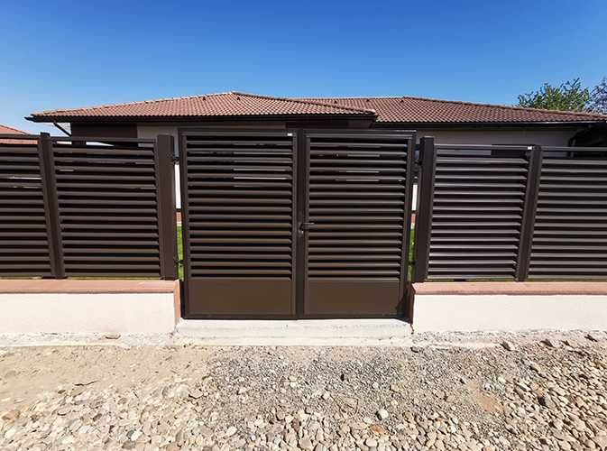 Garduri din panou stil jaluzele de diferite modele si dimensiuni