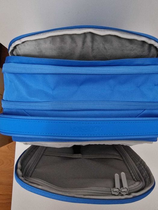 Ghiozdan XDDesign BIZZ Business and Travel, navy, nou nefolosit