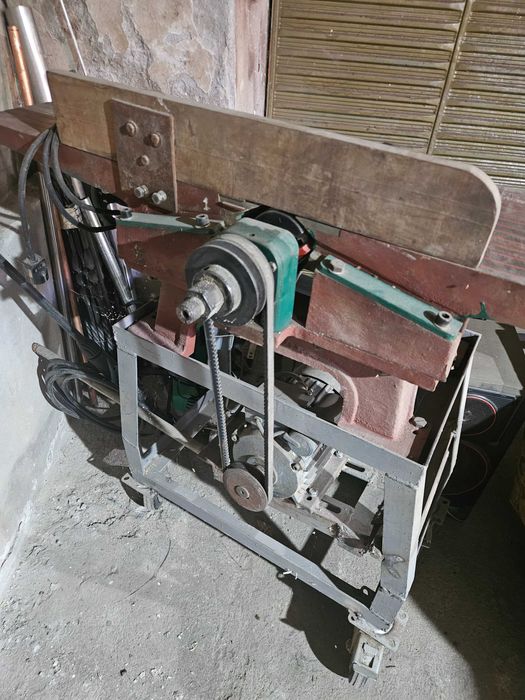 Абрихт с чугунен плот