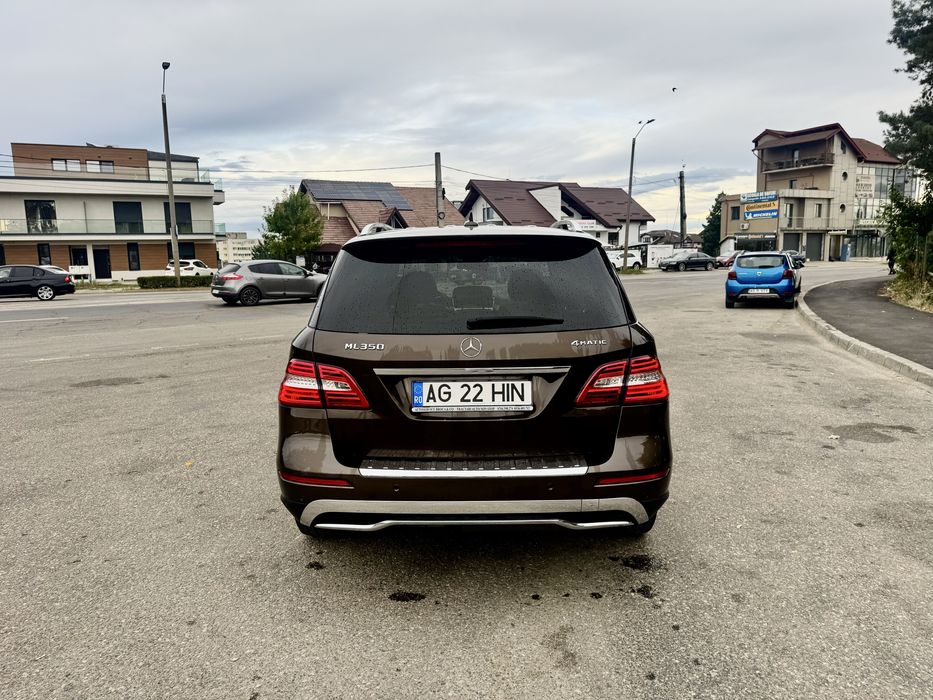 Mercedes ML350 4MATIC 3.0d 258cp Suspensie Aer PROPRIETAR accept unele variante cu auto mai ieftin