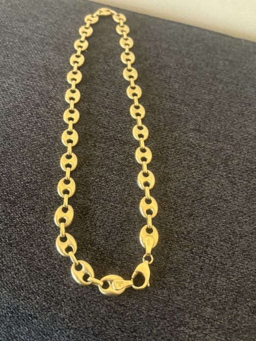 Златни синджири 14к /585 скорпион и бобови зърна