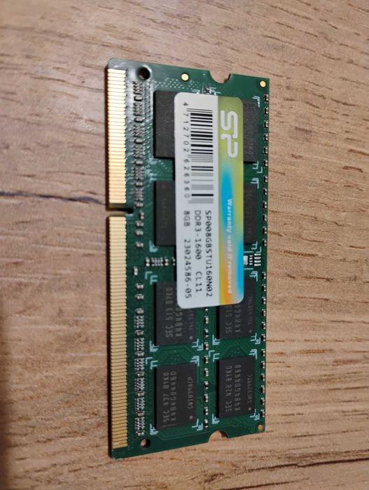 2x8GB DDR3 RAM 1600Mhz