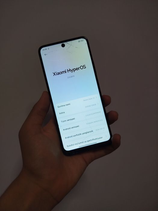 Redmi note 12 16/128gb sotiladi Продаю редми ноте 12 16 на 128гб