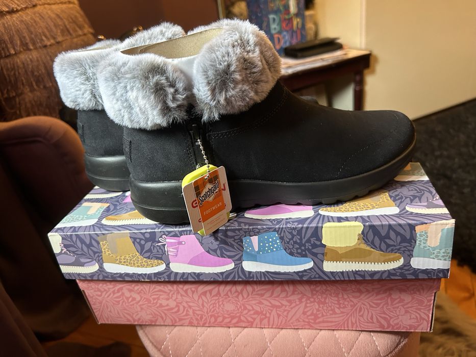 Ghete piele naturala Skechers