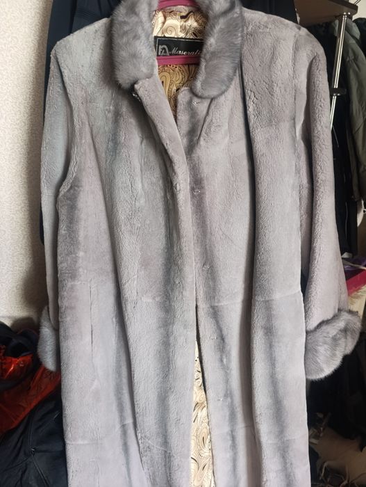 Шуба мутоновая 54 размер