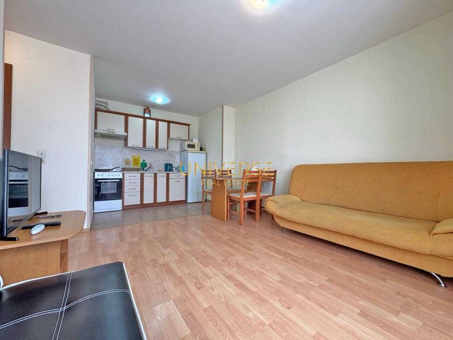 Апартамент с една спалня в целогодишен комплекс в Слънчев бряг.#5698