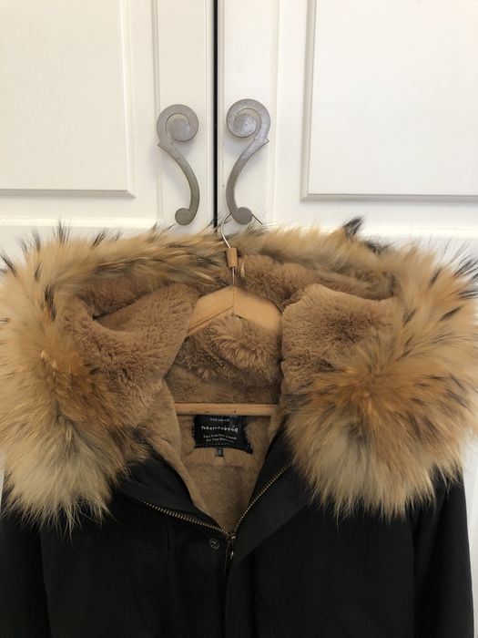 Парка - естествен косъм размер  s