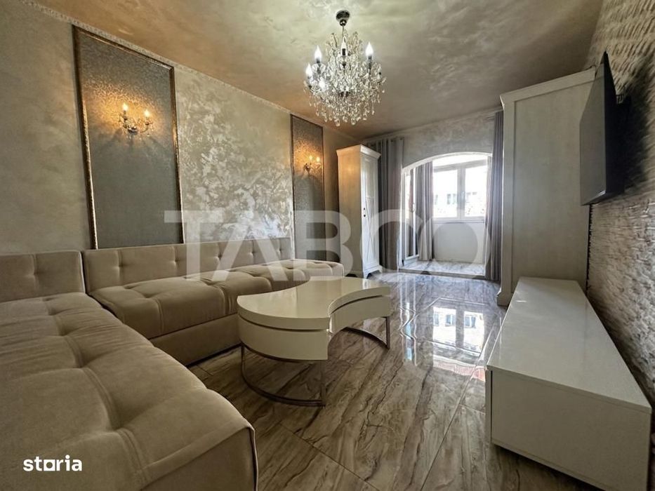 Apartament de vanzare 4 camere ultrafinisat etaj 1 zona Strand Sibiu — fotografia 2