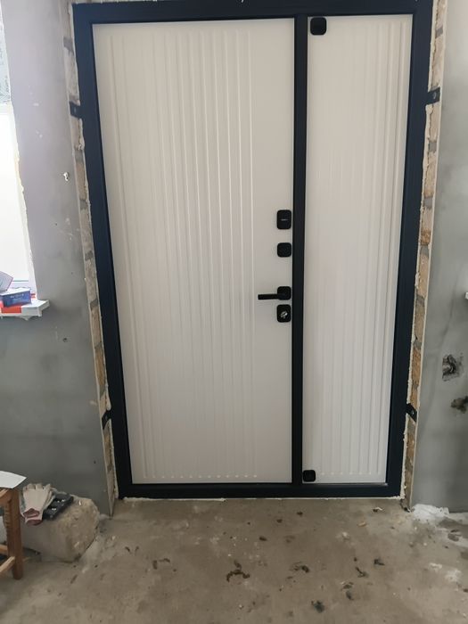 Установка дверей и отопление