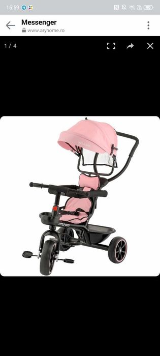 Tricicleta copii 0 3 ani