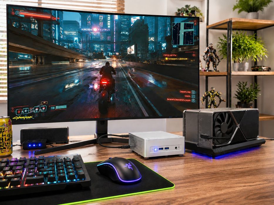 Рабочая станция MinisForum UM760 plus workstation Ai PC