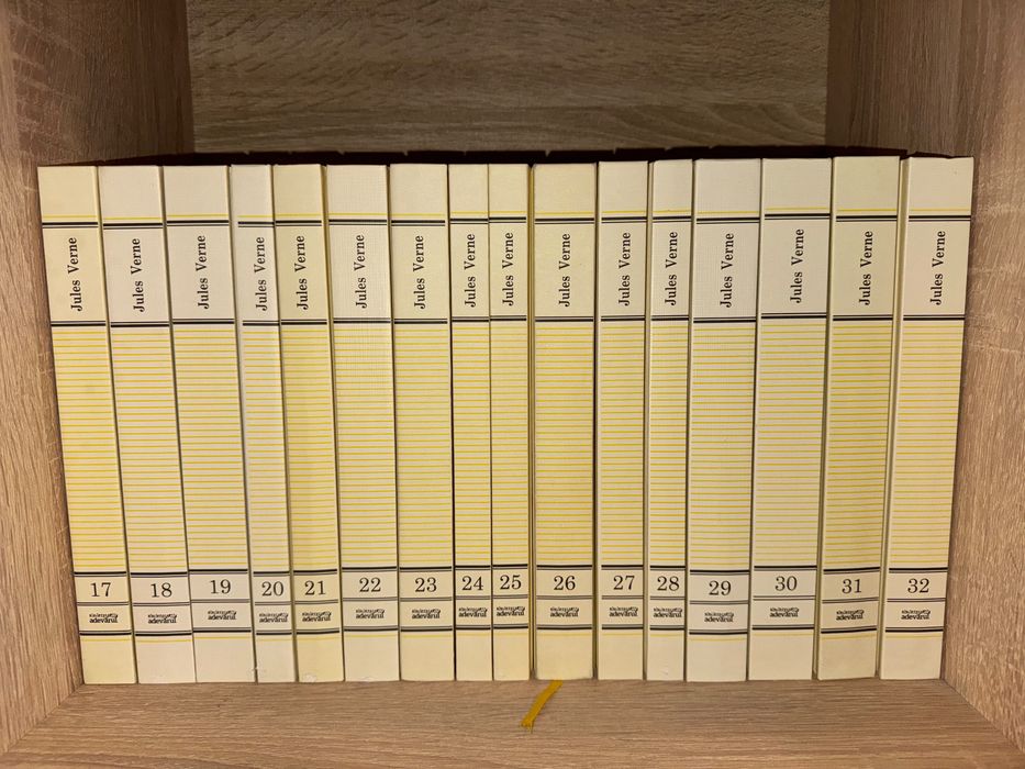 Colecția Jules Verne 40 de volume Adevărul
