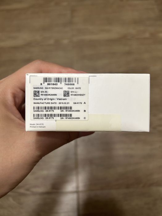 Наушники Samsung Galaxy Buds б/у