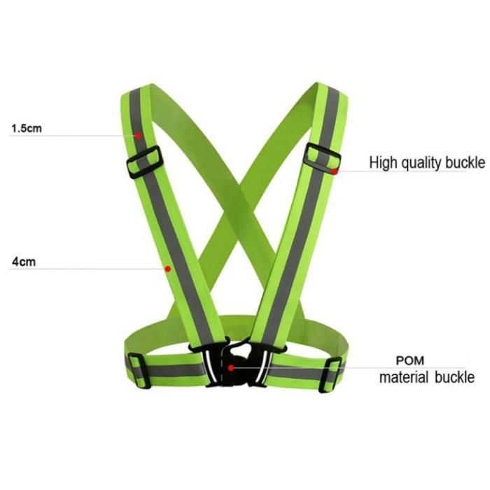 Vesta ham benzi bretele reflectorizante elastice bicicleta trotineta