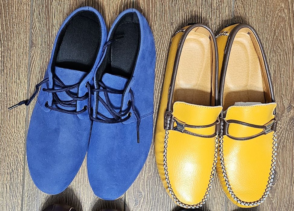 Pantofi NOI ghete sneakers mocasini piele naturală stoc vechi