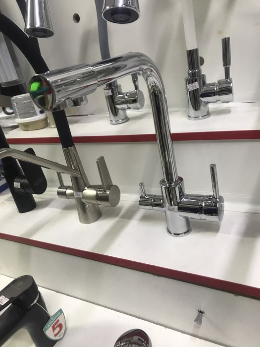 Смеситель для кухни 2в1