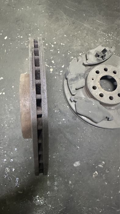 Passat CC тормозные диски с колодками