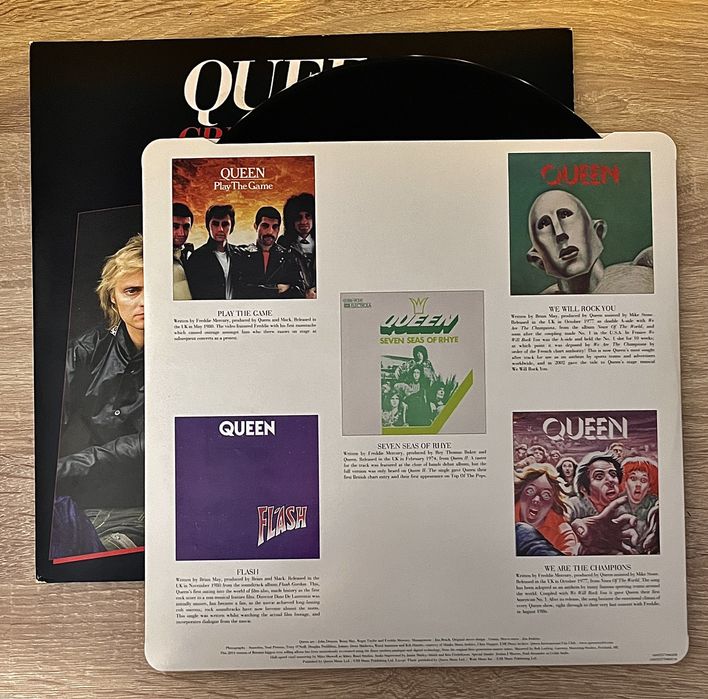 виниловые пластинки queen - greatest hits