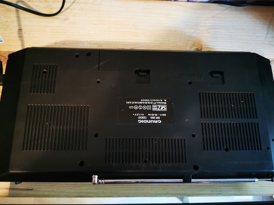Radiocasetofon Grundig Radio retro