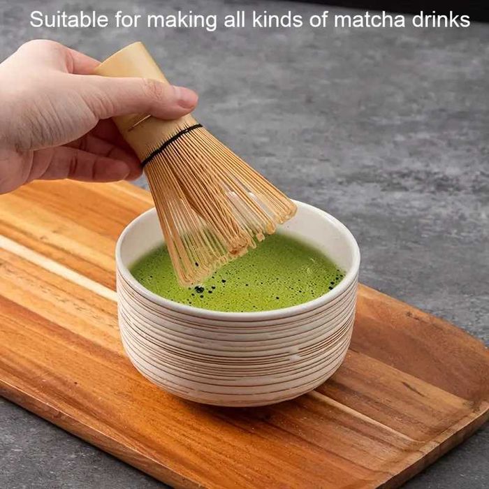Сет за японски чай матча Matcha 6 броя комплект - 4 цвята