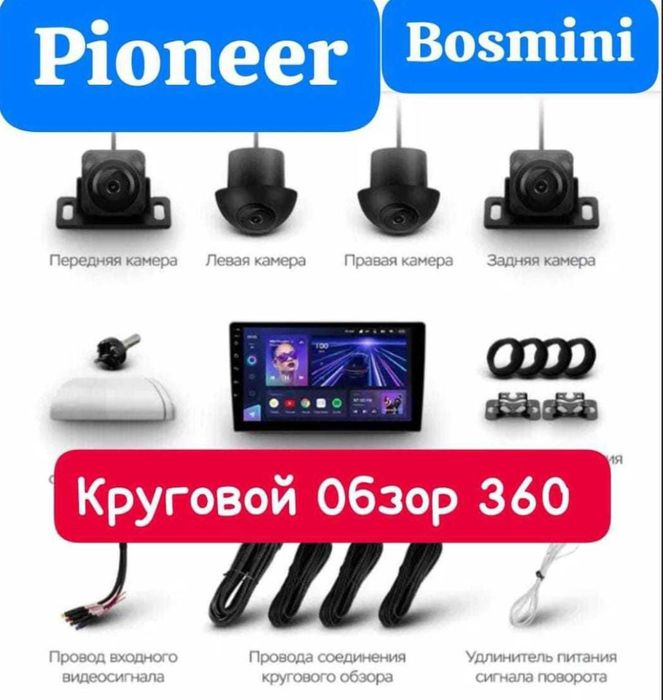 Магнитола 360 Круговой Обзор Андроид 360. Установка Рассрочка Гарантия