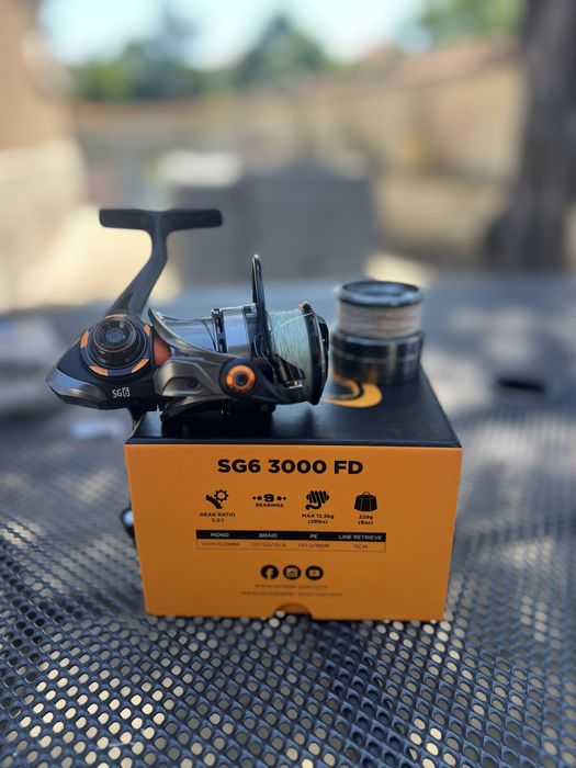 Спининг макара/макари SAVAGE GEAR SG6 3000 / SG8 4000