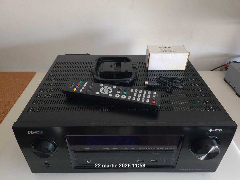 DENON Heos AVR-X3400H si AVR-1509