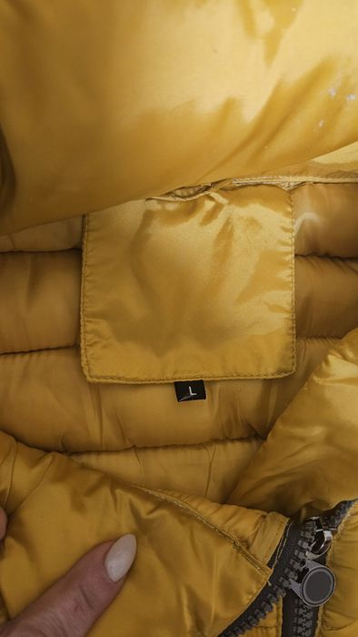 Зимно яке - горчица