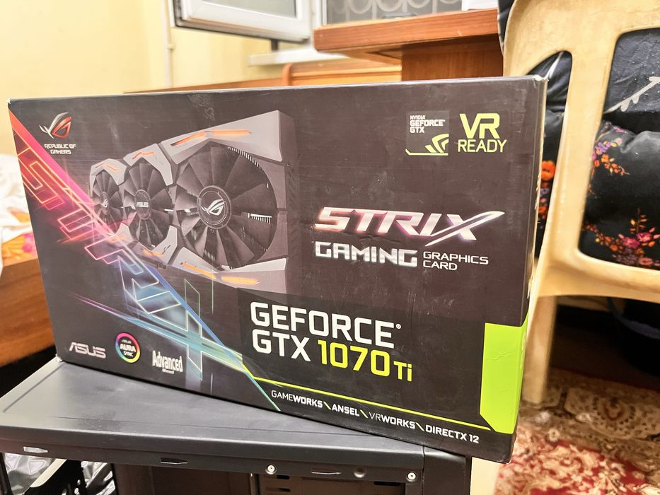 GTX 1070ti 8gb DDR5 holati ideal
