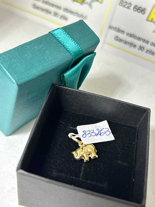 pandantiv aur 14k (m3) staramanet