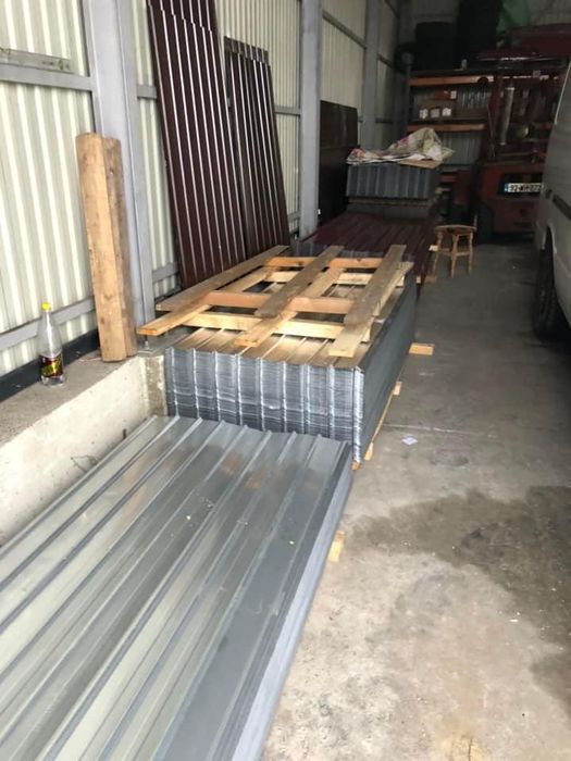 tabla cutata vopsita si zincata