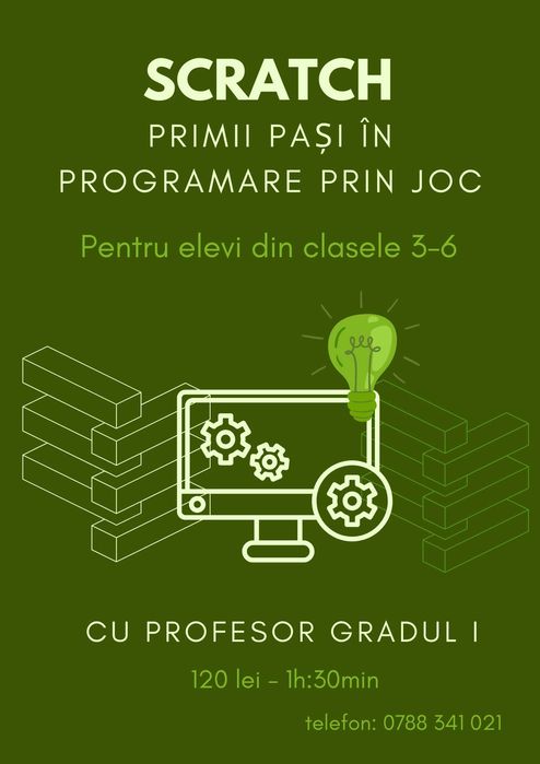 Meditații online la informatică pentru elevi de liceu și gimnaziu