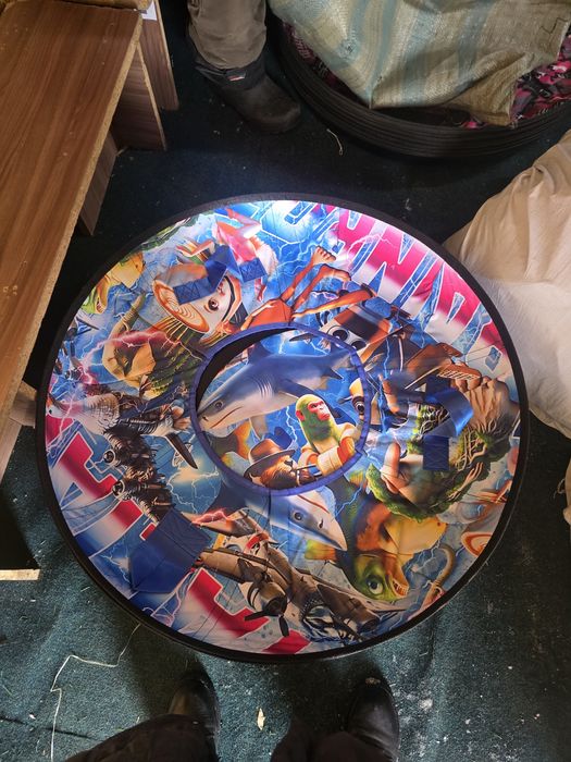 Тюбинги  с пластиковым дном