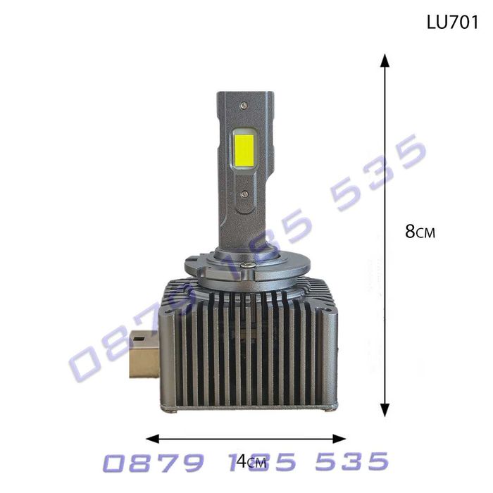 LED крушки D1S D1R заместващи OEM ксенон HID системи лед светлина фар