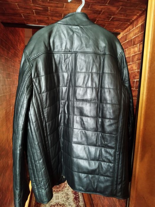 Куртка кожаная мужская