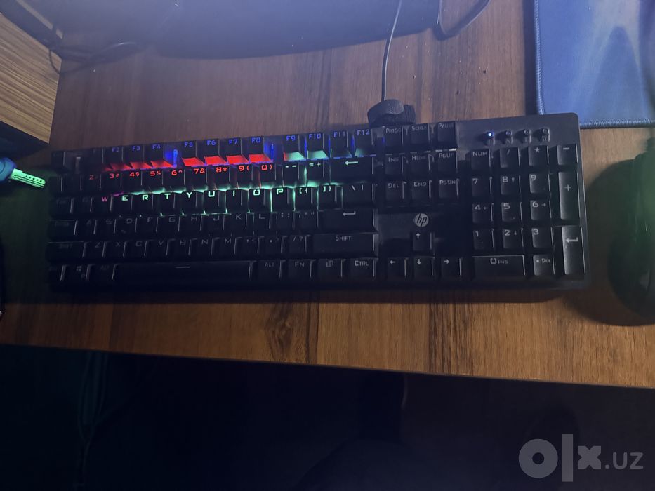 Gaming keyboard hp gk-100 b/u