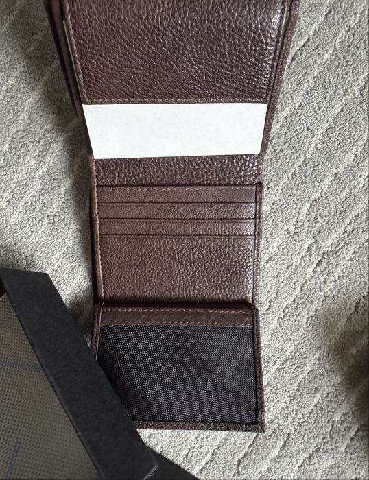 Портфейл Piquadro тъмно кафяв