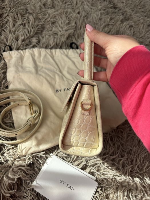 By Far Mini Croco - Мини Кроко - Беж