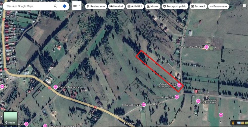 Teren de vanzare Belis Fantanele Cluj nu marisel rasca